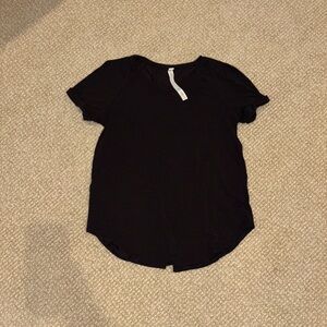 Lululemon Athletica Black Short Sleeve Tee